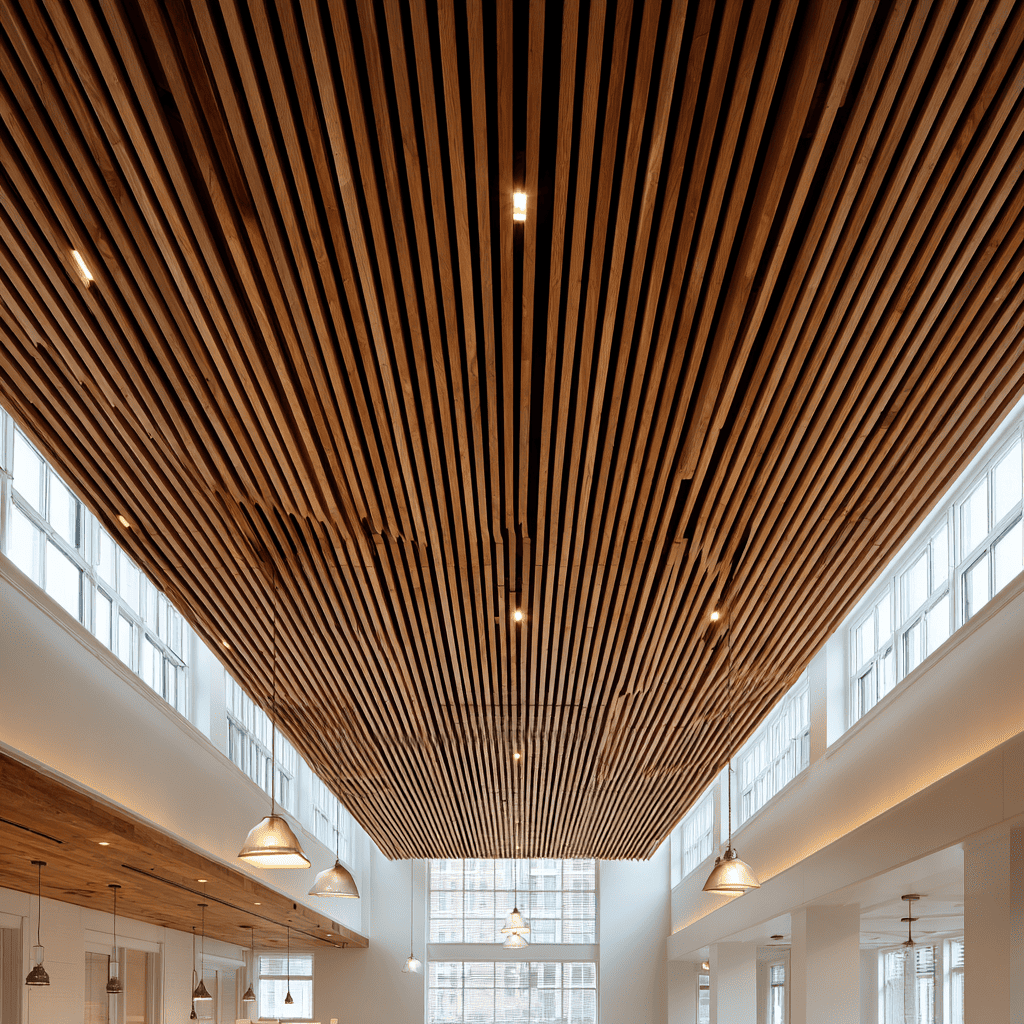 Slat Wood Ceiling